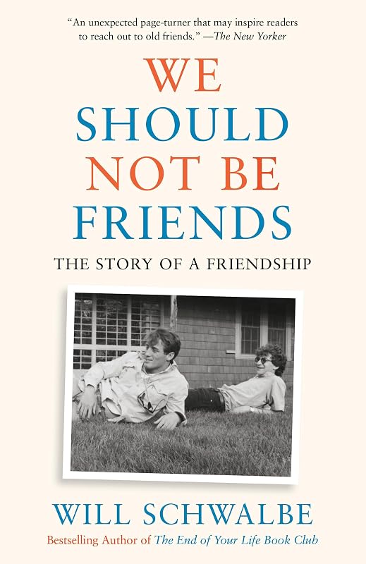 We Should Not Be Friends: The Story of a Friendship by Will Schwalbe