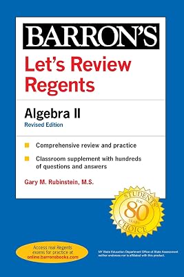 Let's Review Regents: Algebra II Revised Edition (Barron's Regents NY)