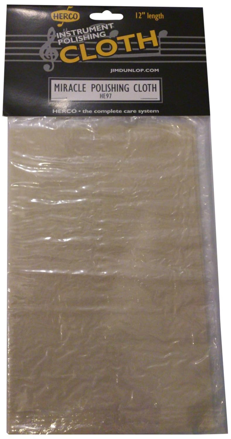 

Dunlop Herco HE97 12-Inch Miracle Instrument Polishing Cloth