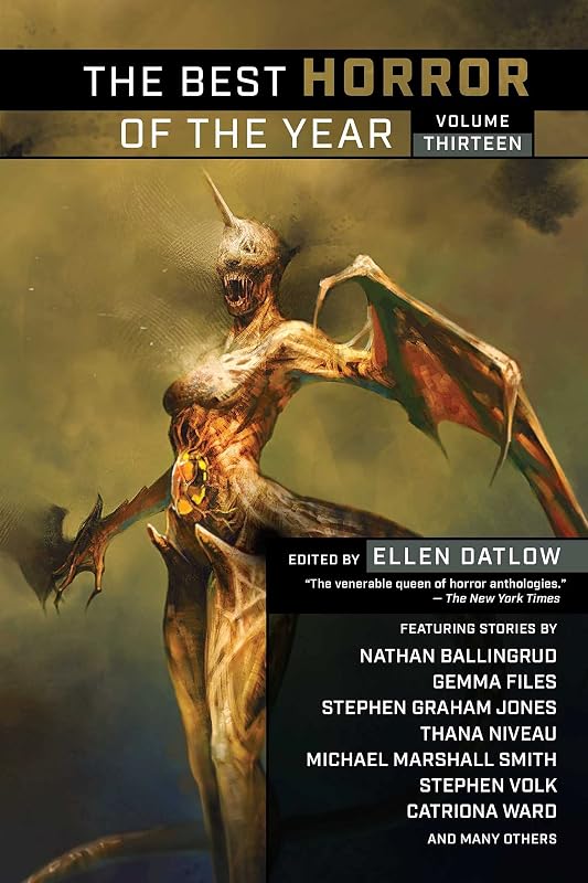 The Best Horror of the Year Volume Thirteen (Best Horror of the Year, 13) by Ellen Datlow