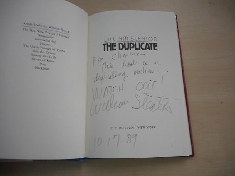 The Duplicate by William Sleator
