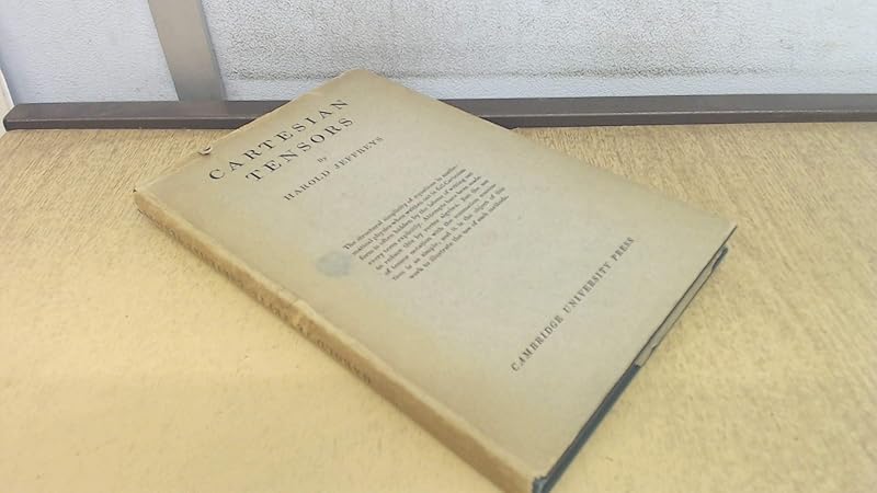 Cartesian Tensors by Harold Jeffreys