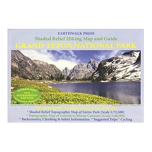 Grand Teton National Park Hiking Map