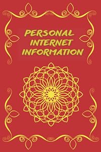 Personal Internet Information Private: Internet Password Logbook, Organizer for Username , Website Login , Email. 80 pages Small Size 4x6 inches by Hib Dass