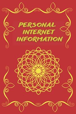 Personal Internet Information Private: Internet Password Logbook, Organizer for Username , Website Login , Email. 80 pages Small Size 4x6 inches