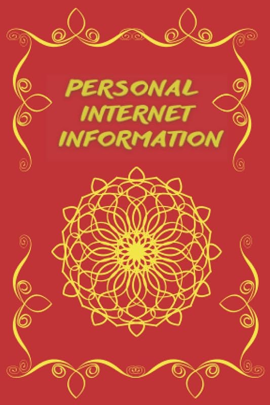 Personal Internet Information Private: Internet Password Logbook, Organizer for Username , Website Login , Email. 80 pages Small Size 4x6 inches by Hib Dass