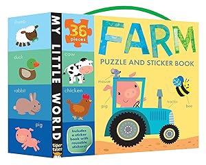 Farm Puzzle and Sticker Book (My Little World)