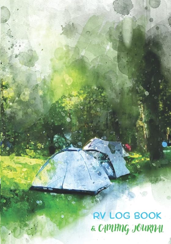 RV Log Book & Camping Journal: Road Trip Planner – Camping Memory Keepsake Book - 130 pages by Great Log Books Press