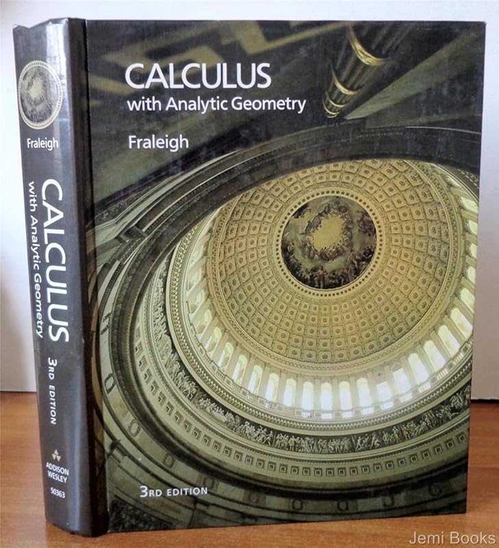 Calculus With Analytic Geometry by John B. Fraleigh