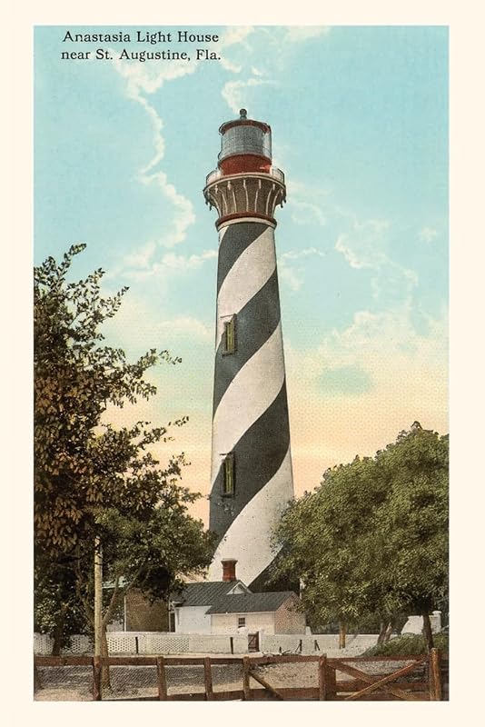Vintage Journal Anastasia Lighthouse, St. Augustine, Florida (Pocket Sized - Found Image Press Journals) by Found Image Press