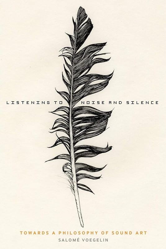 Listening to Noise and Silence: Towards a Philosophy of Sound Art by Salomé Voegelin