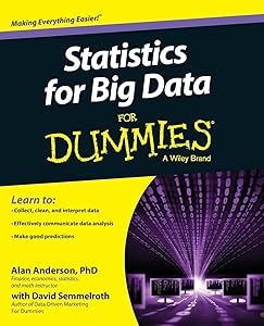 Statistics for Big Data For Dummies by Alan Anderson