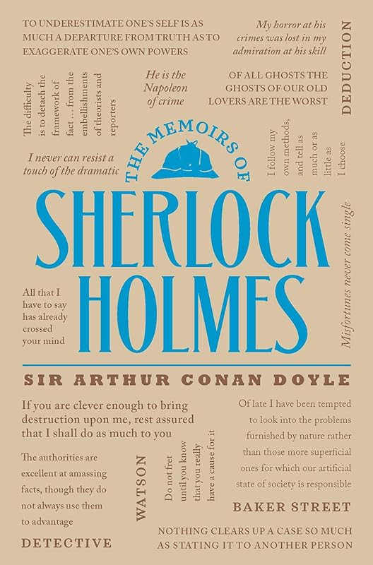 The Memoirs of Sherlock Holmes (Word Cloud Classics) by Sir Arthur Conan Doyle