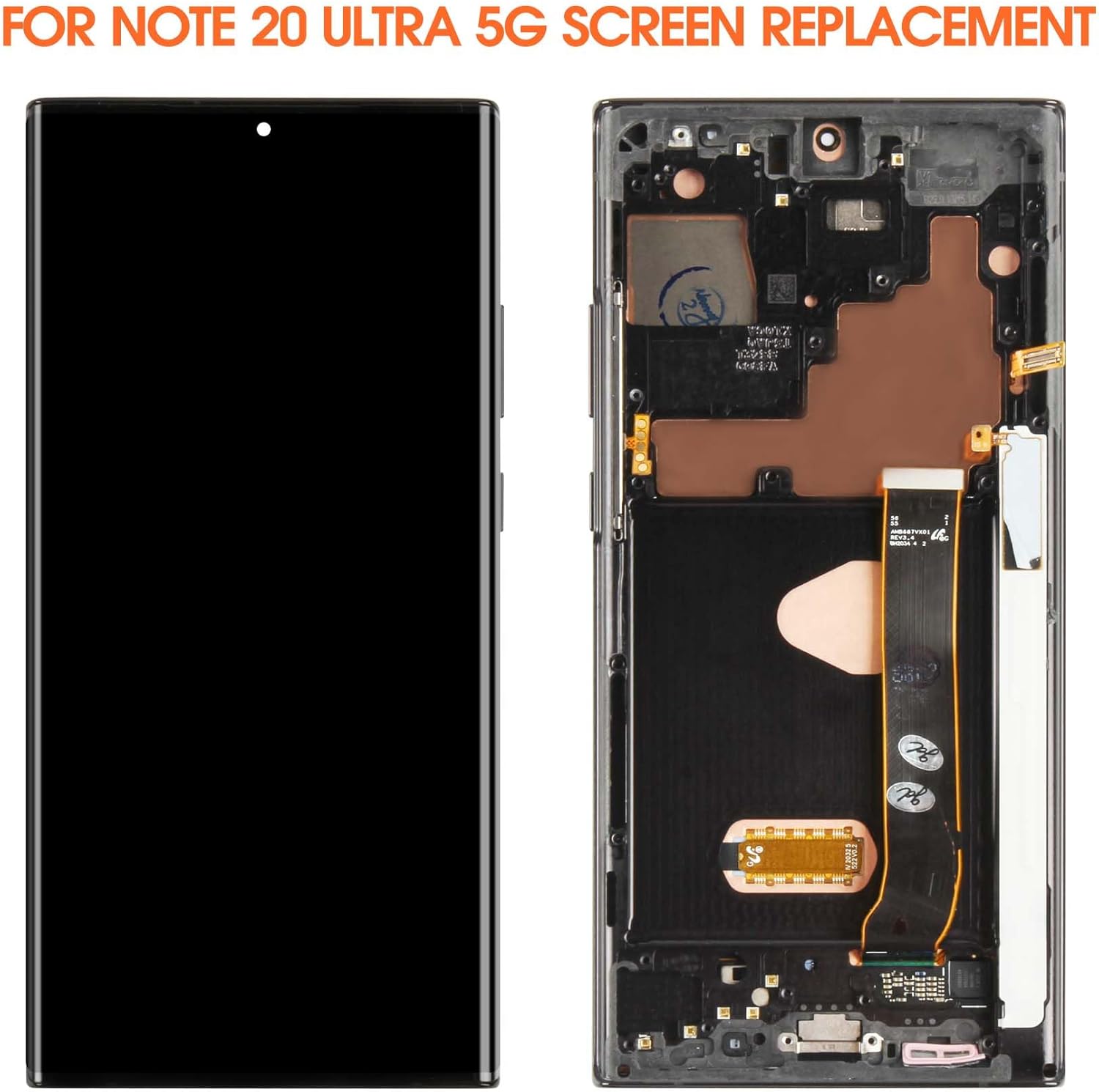 For Samsung Galaxy Note 20 Ultra OLED Display Touch Screen