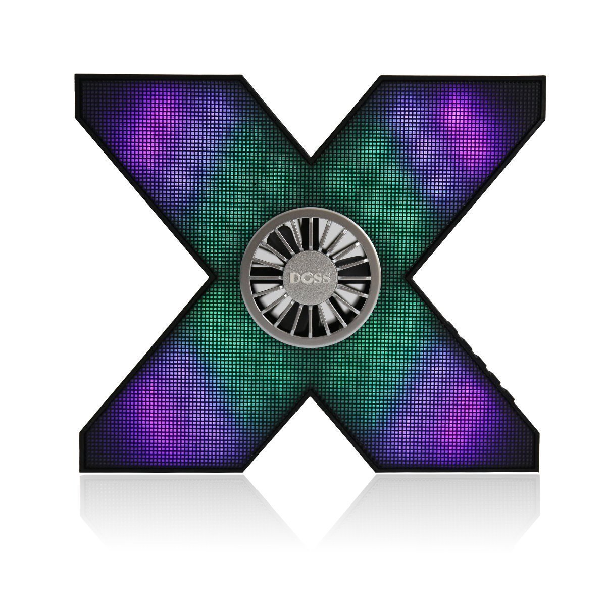 

MeGooDo Asimom X1 Pulse Wireless Bluetooth Speakers 4400mAh Battery 48 LED Lights with Changing Colors, Cool for Games and Movies