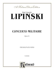 Concerto Militare, Op. 21 (Kalmus Edition) by Camille Saint-Sa&euml;ns