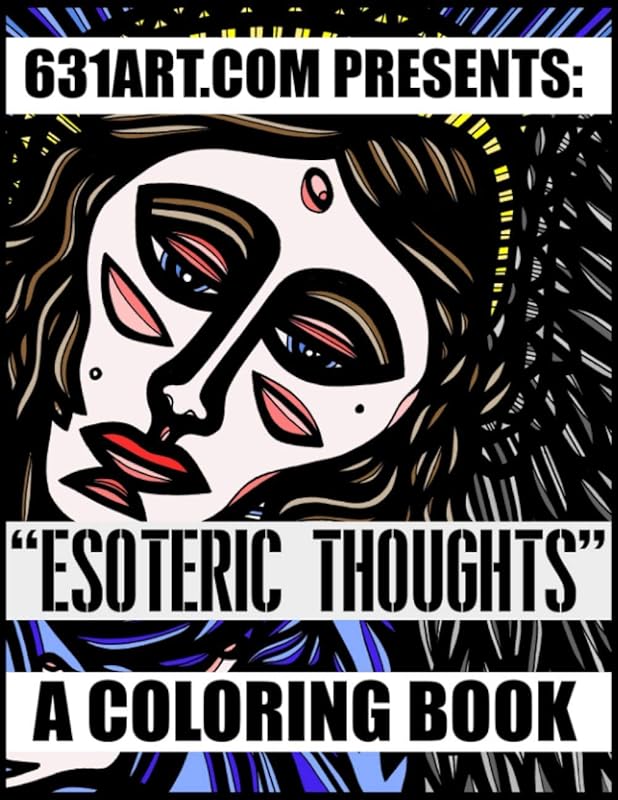 Esoteric Thoughts: A Coloring Book (631 Coloring Books) by Eddie Alfaro