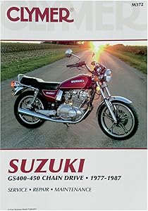 Suzuki GS400-450 Twins Chain Drive, 1977-1987: Service, Repair, Performance by David Sales