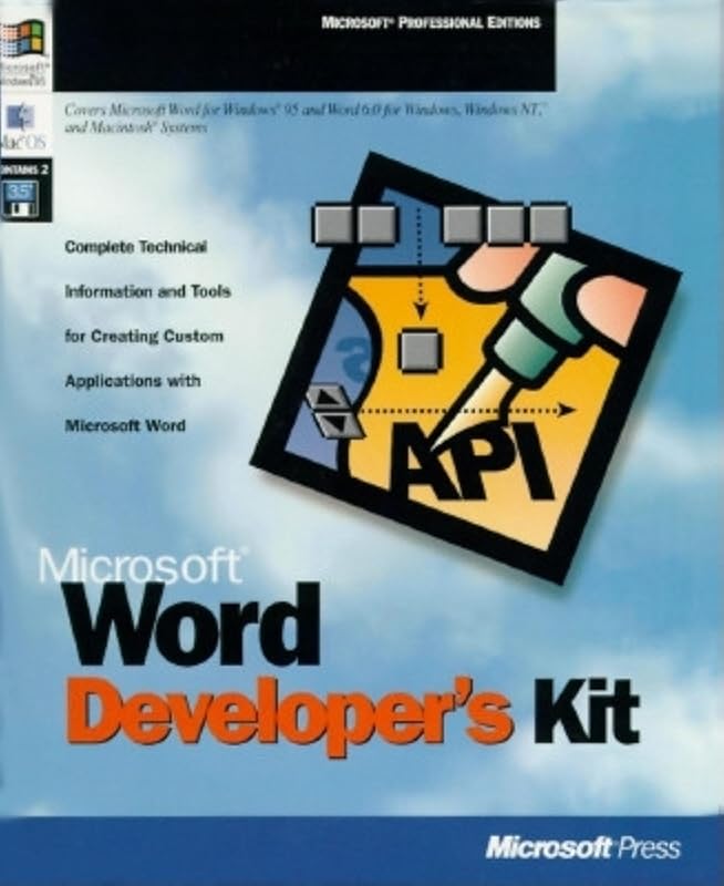 Microsoft Word Developer's Kit by Microsoft Press