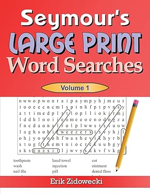 Seymour's Large Print Word Searches - Volume 1