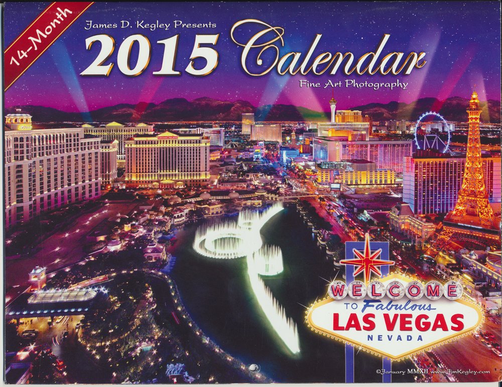 

2015 Las Vegas Calendar Full Color Photos