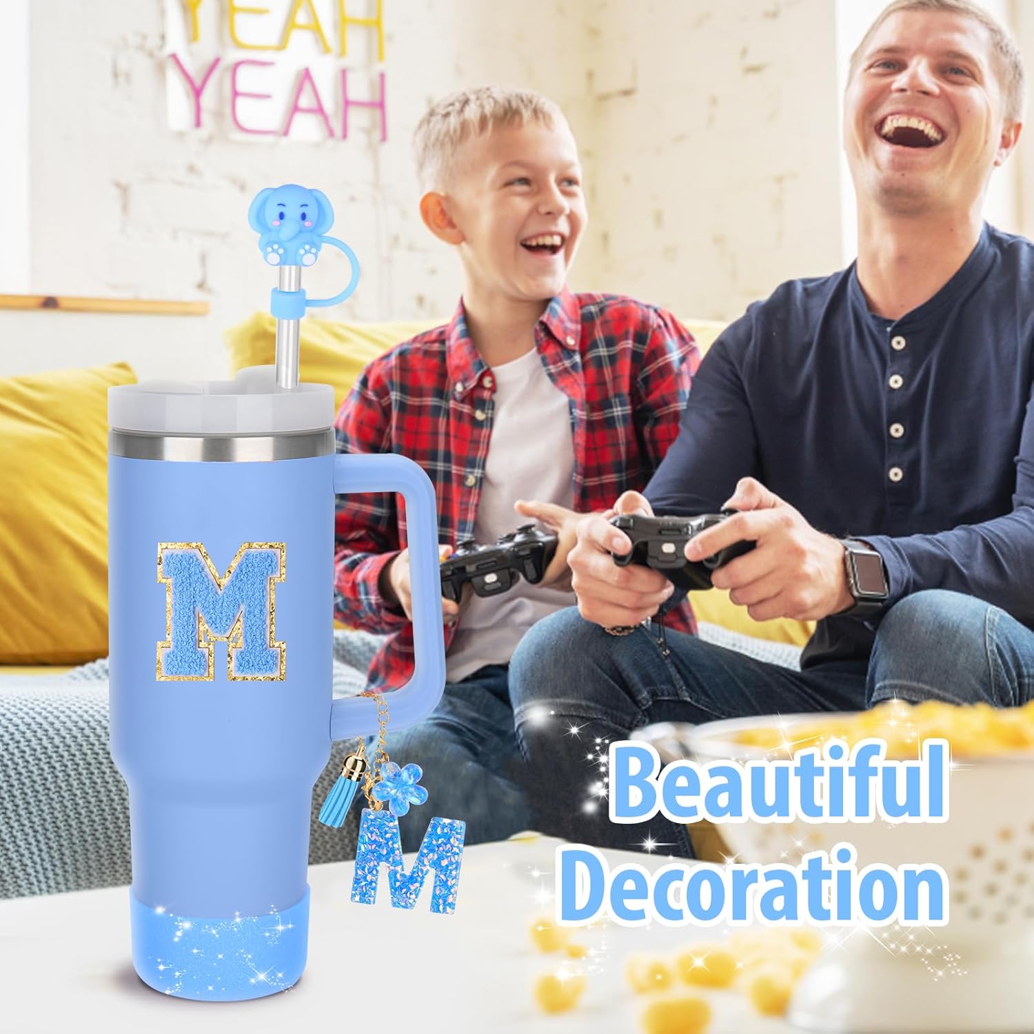6Pcs Cup Accessories Decor for Stanley Charms 40oz & 30oz Tumbler Water  Bottle | eBay
