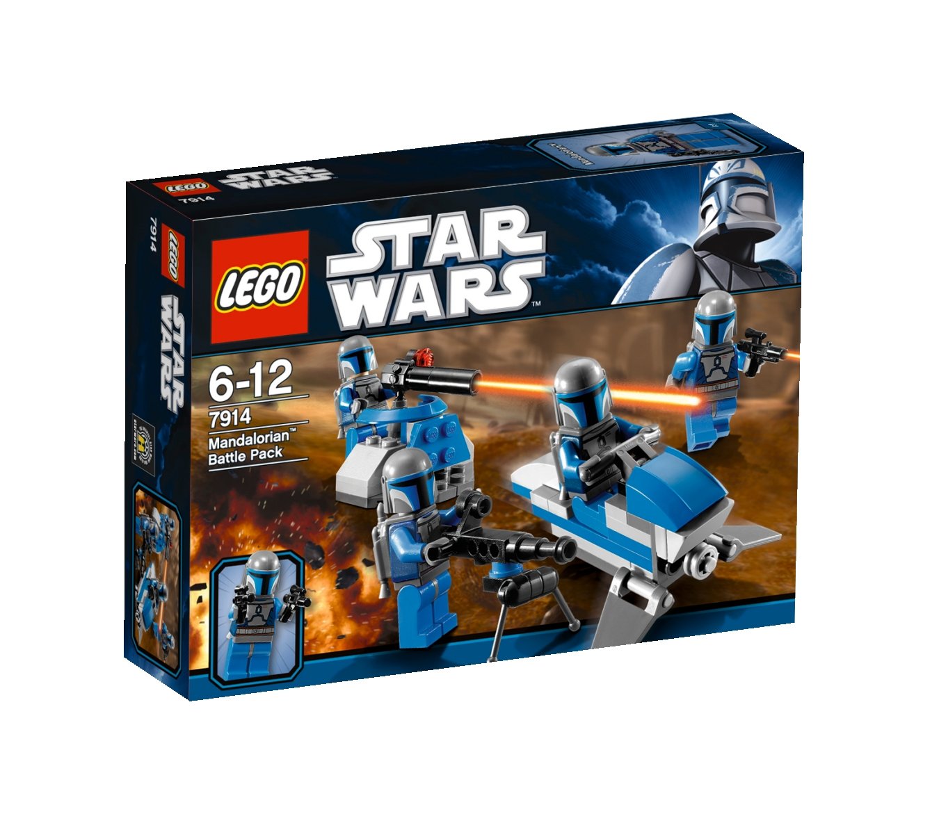 lego star wars 7914: mandalorian battle pack