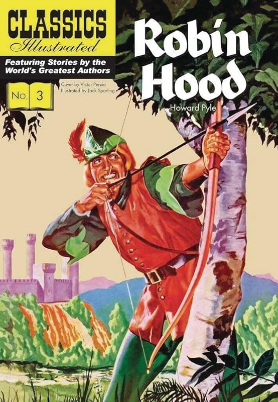 Robin Hood (Classics Illustrated Vintage Replica Hardcover) by Howard Pyle