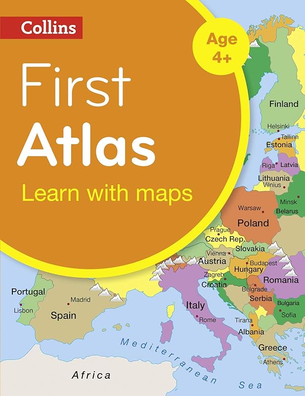 Collins First Atlas by Collins Maps