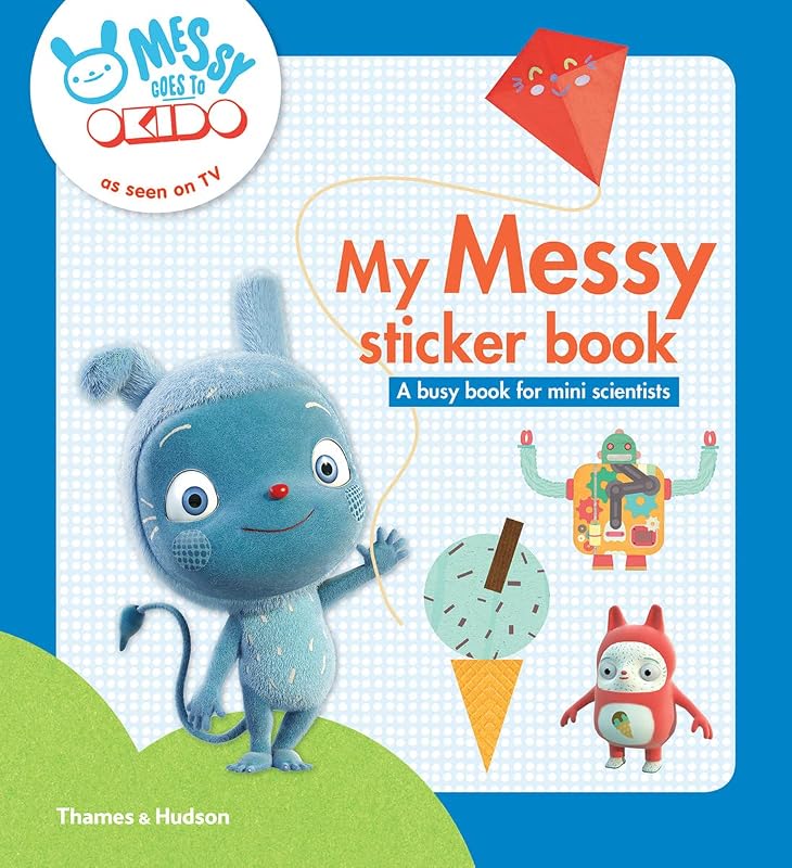 OKIDO : My Messy sticker book /anglais by OKIDO