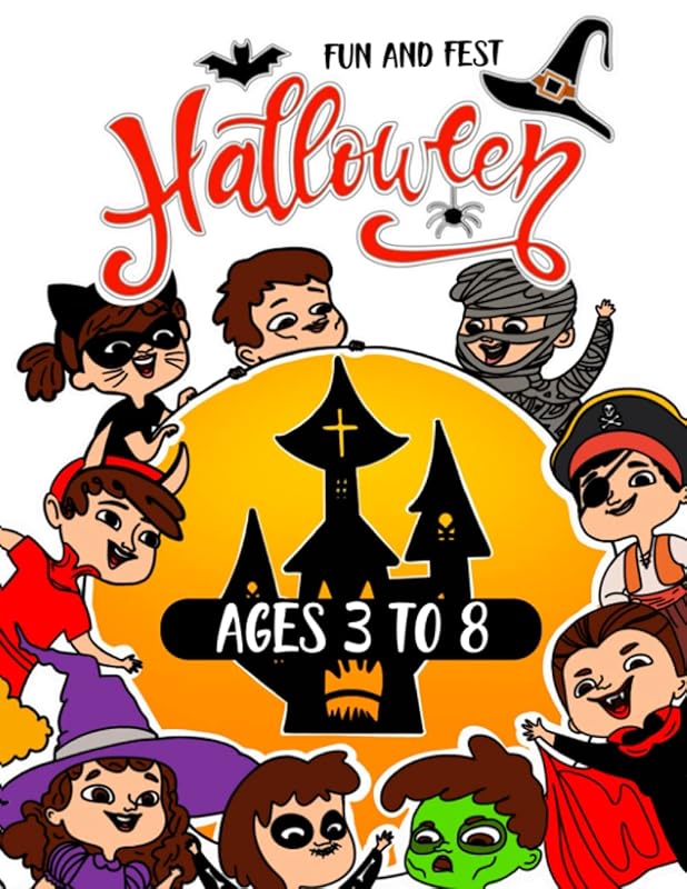 Halloween Coloring Book: Fun Collection of Original & Unique Halloween Coloring Pages For Children by hirawaqas hirawaqas