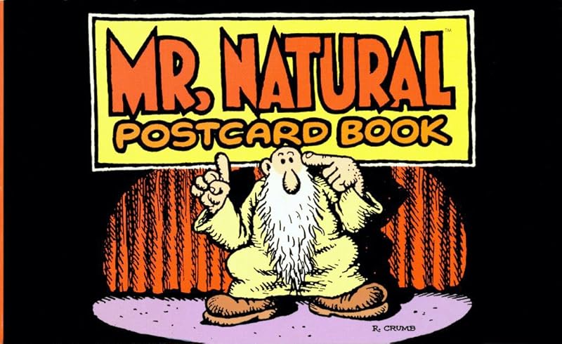 Mr. Natural Postcard Book by R. Crumb by Robert Crumb