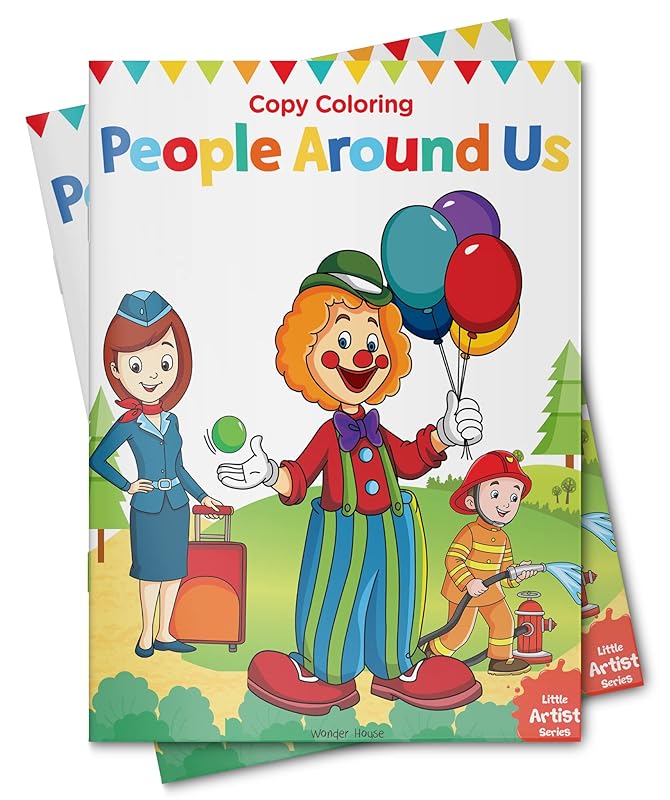People Around Us (Little Artist Series) by Wonder House Books