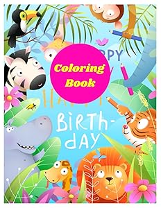 Coloring Book: Coloring pages, simple picture coloring books for toddlers. The best coloring book for smart kids. (Coloring Book: Animals, Fruits, Vegetables (Paper Type: Premium Color)) by Editorial American