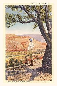 Vintage Journal Palo Duro, Triassic Mesa (Pocket Sized - Found Image Press Journals)