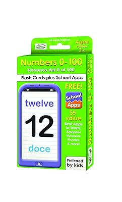 Numbers 0-100 Flash Cards
