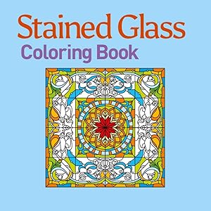 Stained Glass Coloring Book by Arcturus Publishing
