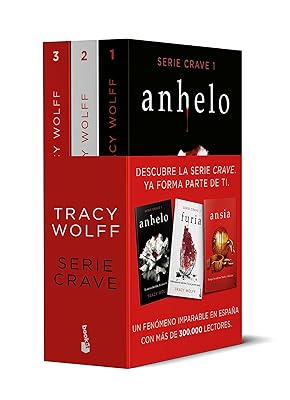 Pack Crave: Incluye los títulos Anhelo, Furia y Ansia