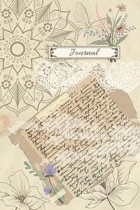 Journal: Aesthetic vintage dot grid journal by Mochi Mix