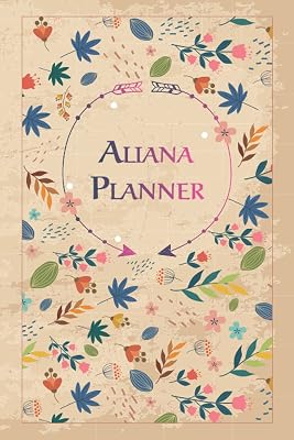 Aliana Planner: Undated Weekly Planner, Daily Gratitude Journal, To Do List, Habits Tracker, Personal Notes and Quote of the Week