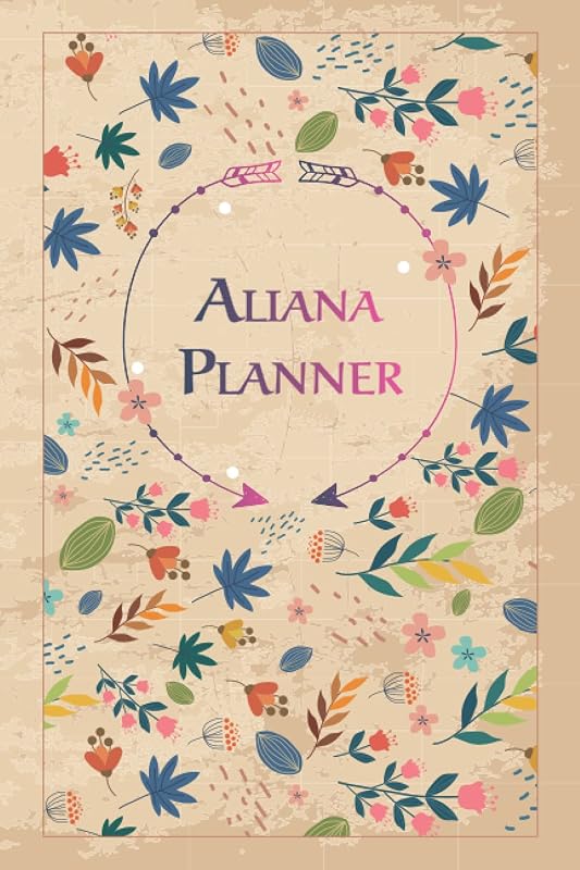Aliana Planner: Undated Weekly Planner, Daily Gratitude Journal, To Do List, Habits Tracker, Personal Notes and Quote of the Week by Deluxe Publishing