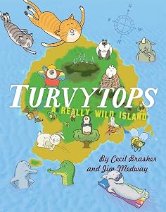 TURVYTOPS A REALLY WILD ISLAND /ANGLAIS (8 BOOKS) by MEDWAY/BRASHER