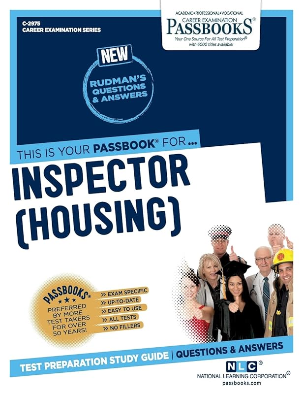 Inspector (Housing) (C-2975): Passbooks Study Guide (Career Examination Series) by National Learning Corporation