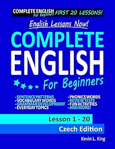 English Lessons Now! Complete English For Beginners Lesson 1 - 20 Czech Edition