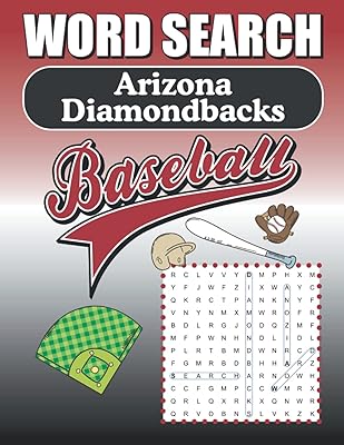 Arizona Diamondbacks Word Search: Word Find Puzzle Book For All Dbacks Baseball Fans