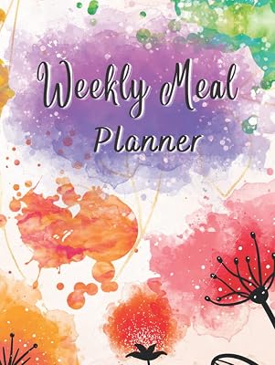 Weekly Meal Planner: Meal Planner for 52 Weeks with Weekly Grocery List, Plan Your Weekly Meals Easily and Quickly