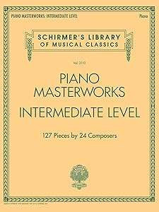 Piano Masterworks: Intermediate Level - Schirmer's Library Of Musical Classics