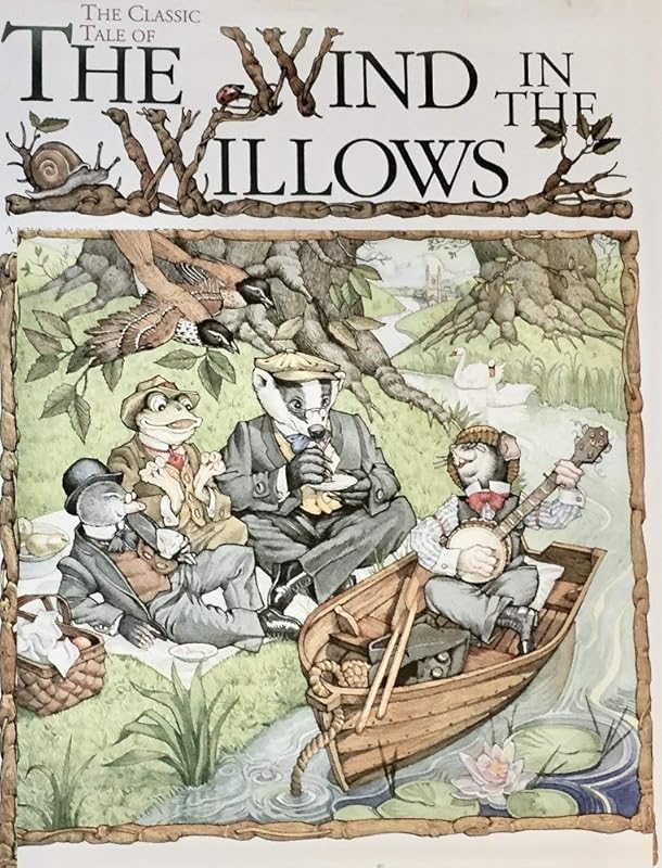 Illustrated The Wind in the Willows by Kenneth Grahame by Kenneth Grahame