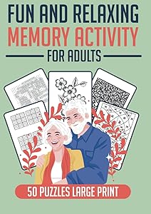 Fun & Relaxing for Adults Memory Activity Mazes Word Search Fun Game and Activity Book for Dementia and Alzheimers Patients Memory and ... Elderly Women and Men Puzzle Gift for Seniors by Hanane Yassine