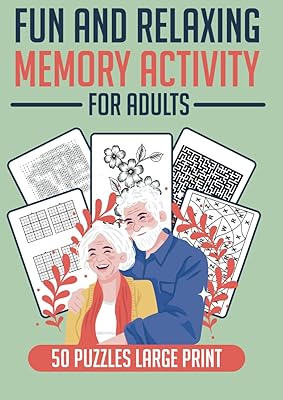 Fun & Relaxing for Adults Memory Activity Mazes Word Search Fun Game and Activity Book for Dementia and Alzheimers Patients Memory and ... Elderly Women and Men Puzzle Gift for Seniors
